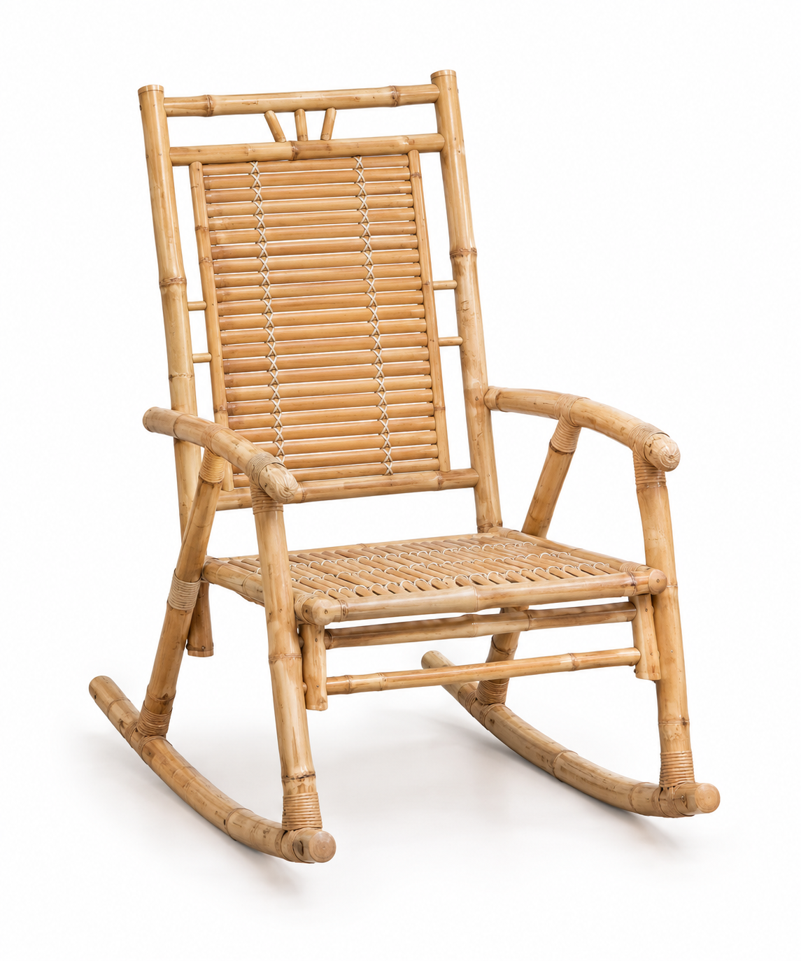 Fauteuil à Bascule en Bambou | Bascova
