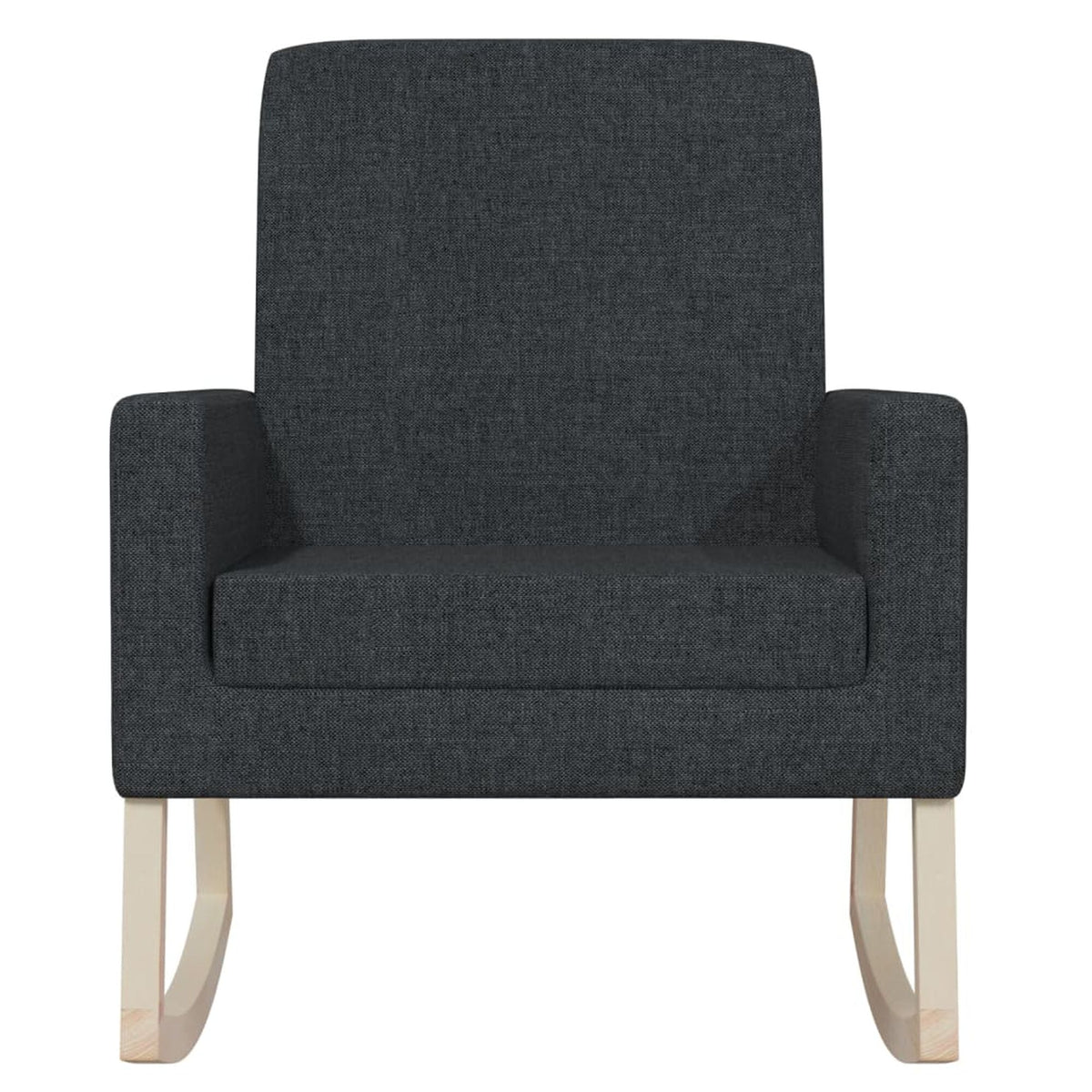 Chaise à bascule minimaliste Bascova Noir - vue 3