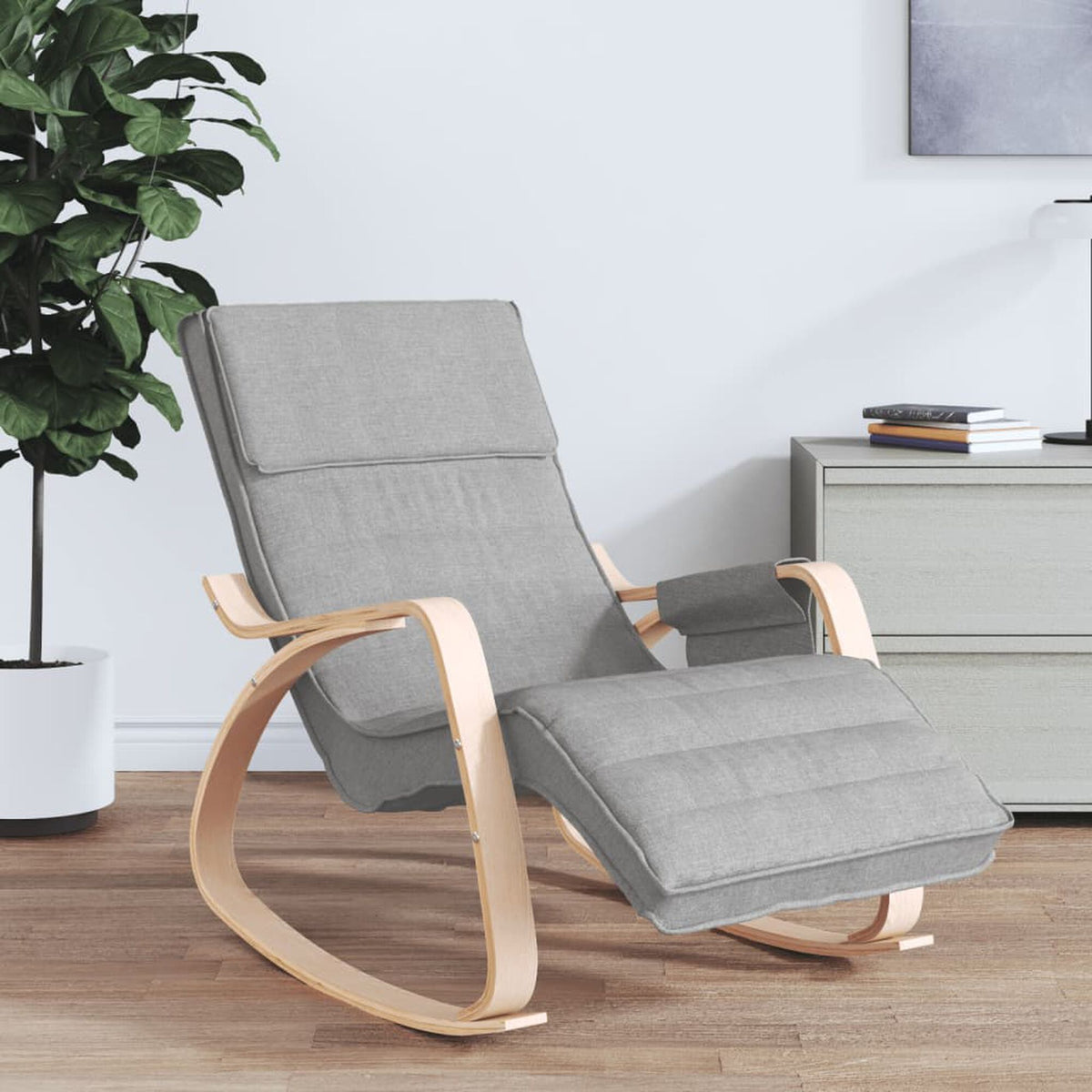 Chaise Longue à Bascule Bois Courbé | Bascova